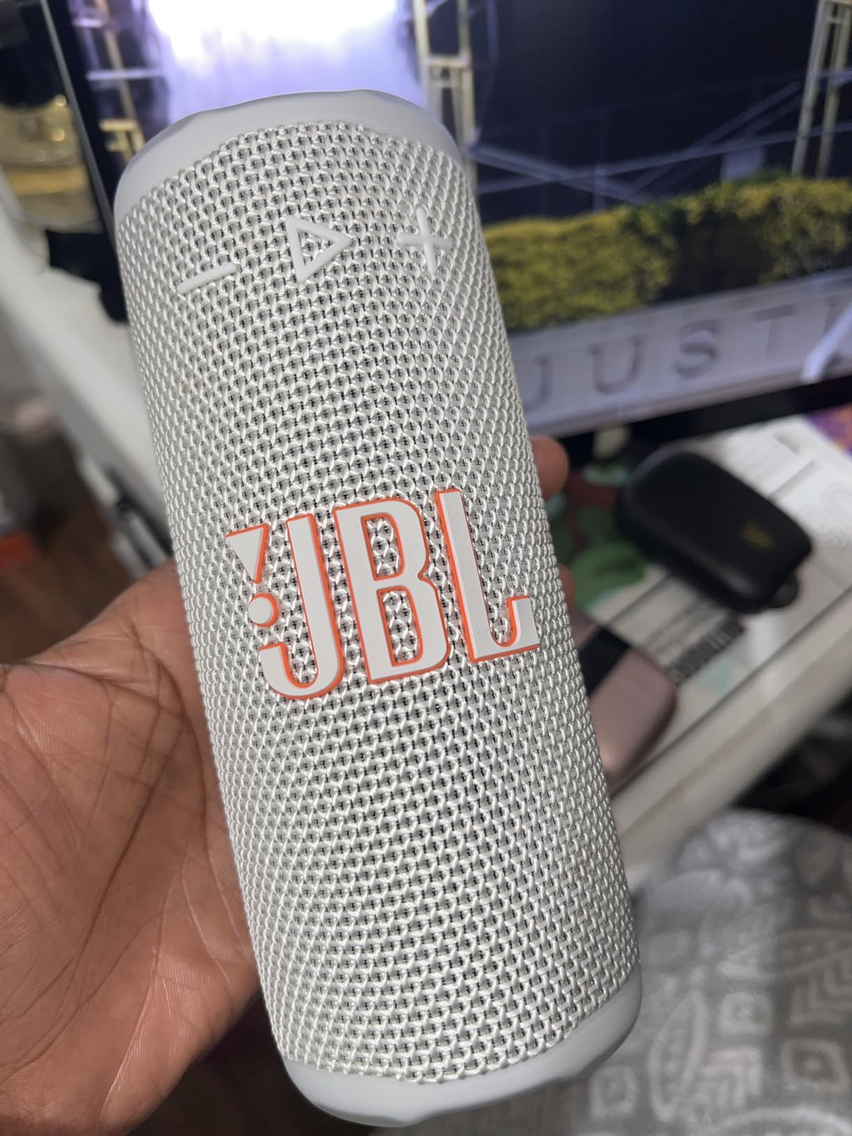 JBL Grip - Compact Bluetooth Speaker with Bold JBL Pro Sound and Ambient Light, up to 14 Hours of... | Amazon (US)