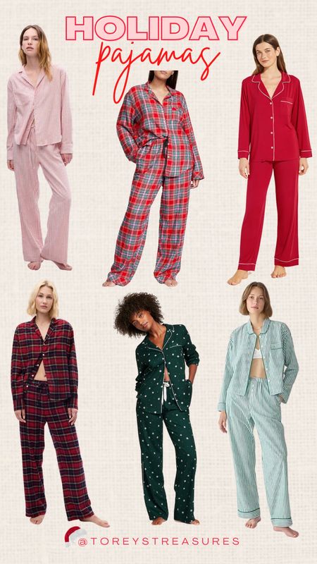 Holiday pajamas! Christmas PJs! Get your holiday Christmas pajamas now before they sell out! Sizes are going fast and ALL of these are on sale right now!!  🎉

#LTKCyberWeek #LTKHolidaySale #LTKHoliday