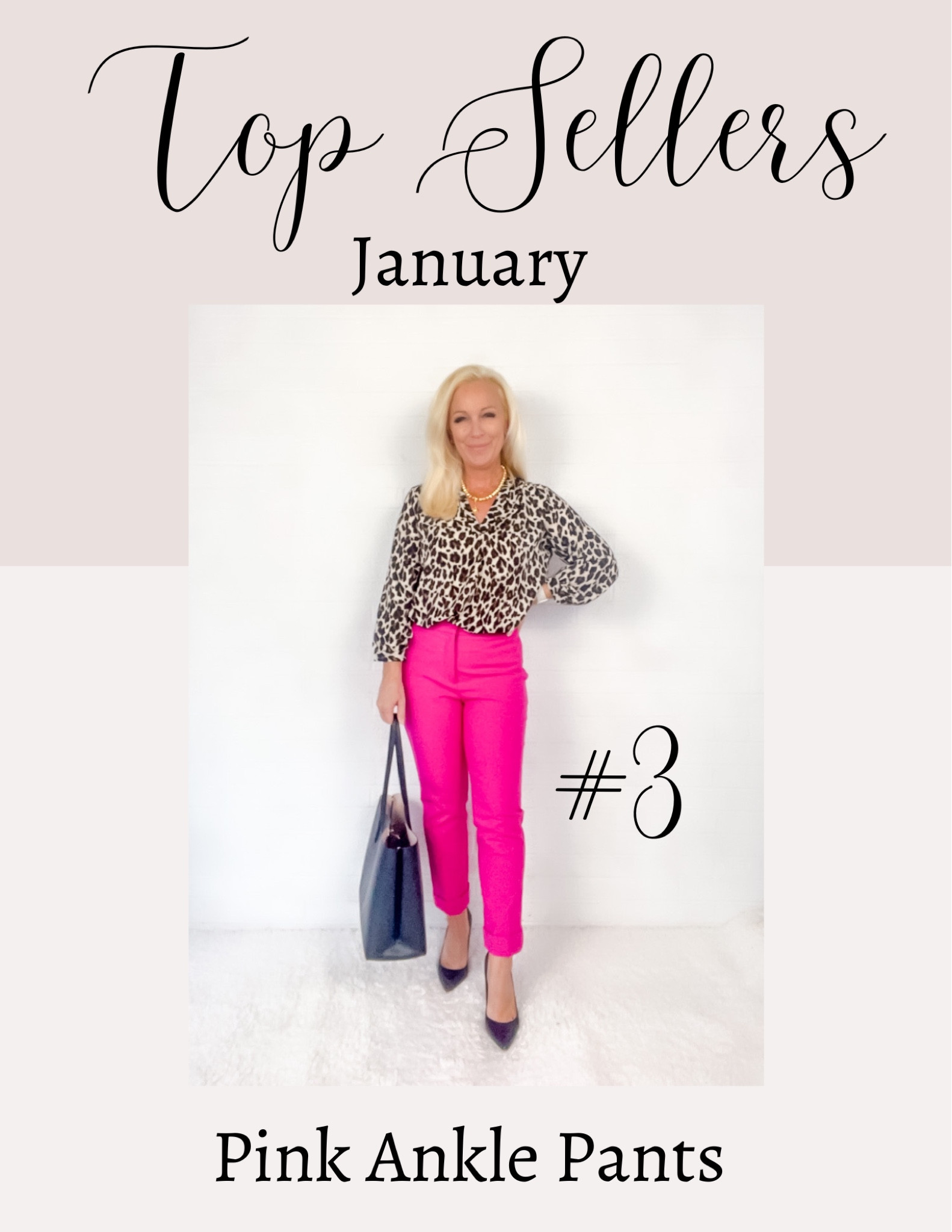 January’s #3 Top Seller: Pink Ankle Pants…now 60% off!

Workwear / work outfit / office outfit / professional

#LTKsalealert #LTKFind #LTKSeasonal