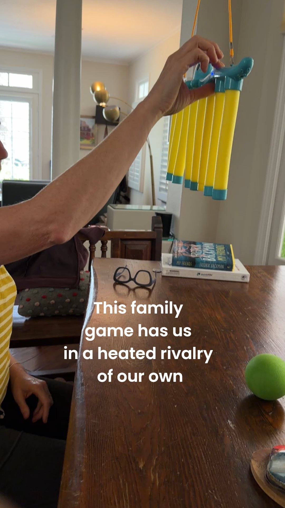 Everyone can play but the teens have an advantage. We can’t stop challenging each other. 

#LTKHoliday #LTKmomlife #LTKKids