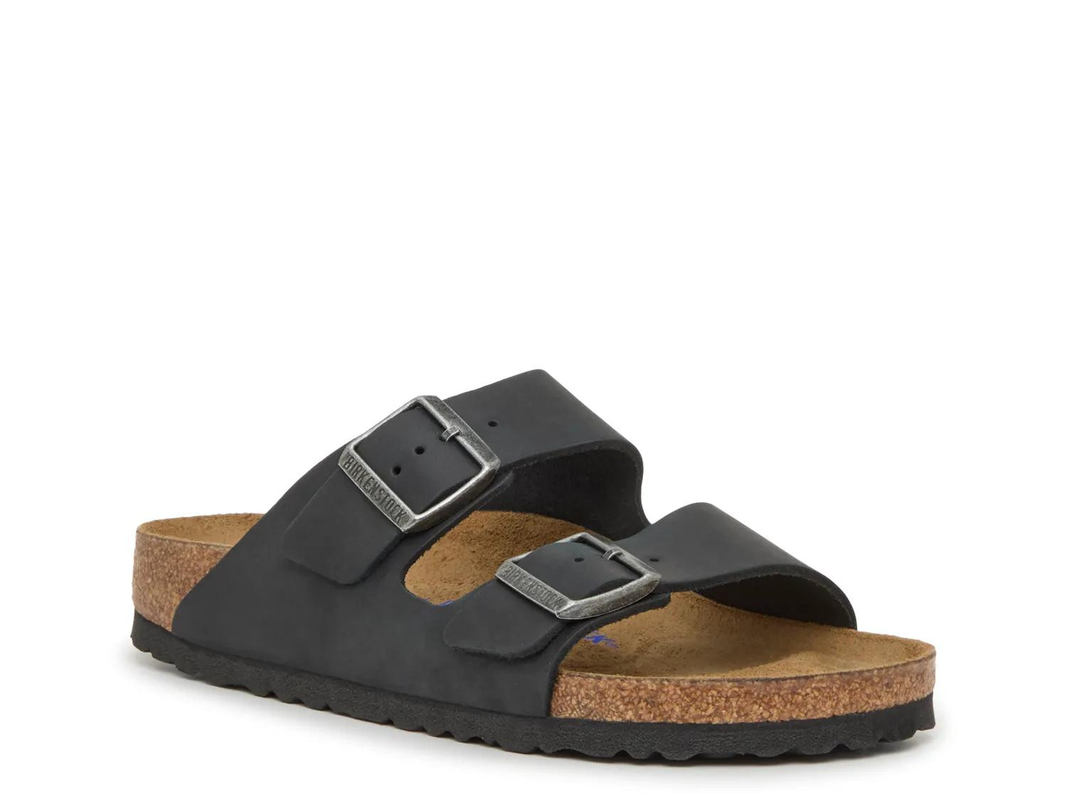 Birkenstock Arizona Soft Footbed Slide Sandal | Women's | Black | Size 11 | Sandals | Athletic | Footbed | DSW