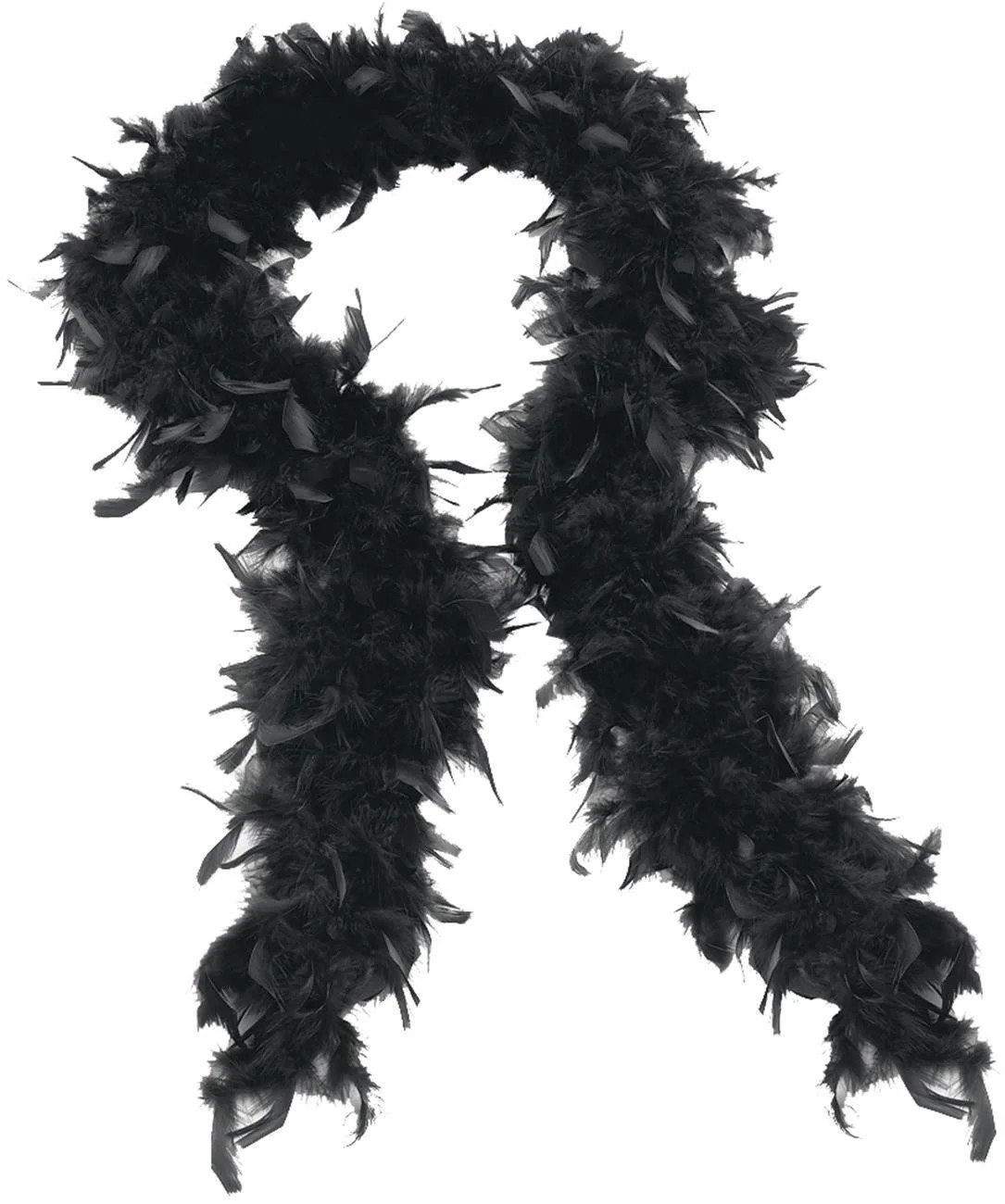 QUALITY FEATHER BOA BOAS BLACK HEN NIGHT BURLESQUE DANCE PARTY SHOW COSTUME | Walmart (US)