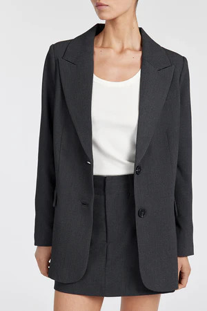 CELINE CHARCOAL BLAZER | DISSH