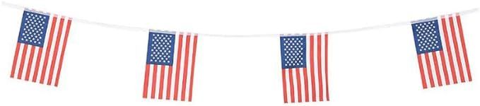 Pretty_Jessie American Flags USA Small String Flag Banner US Mini National Country World Flags 4t... | Amazon (US)