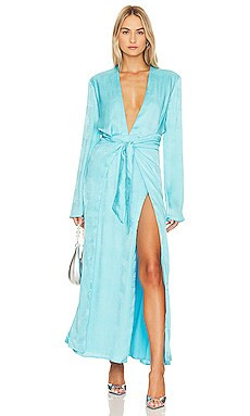 Camila Coelho Millie Maxi Dress in Bright Blue from Revolve.com | Revolve Clothing (Global)