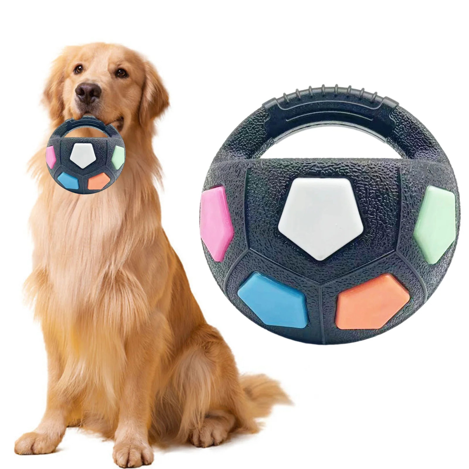 The Mellow Dog Calming Ball with Handle - 2026 New Mellow Dog Calming Ball - Rubber with Handle D... | Walmart (US)
