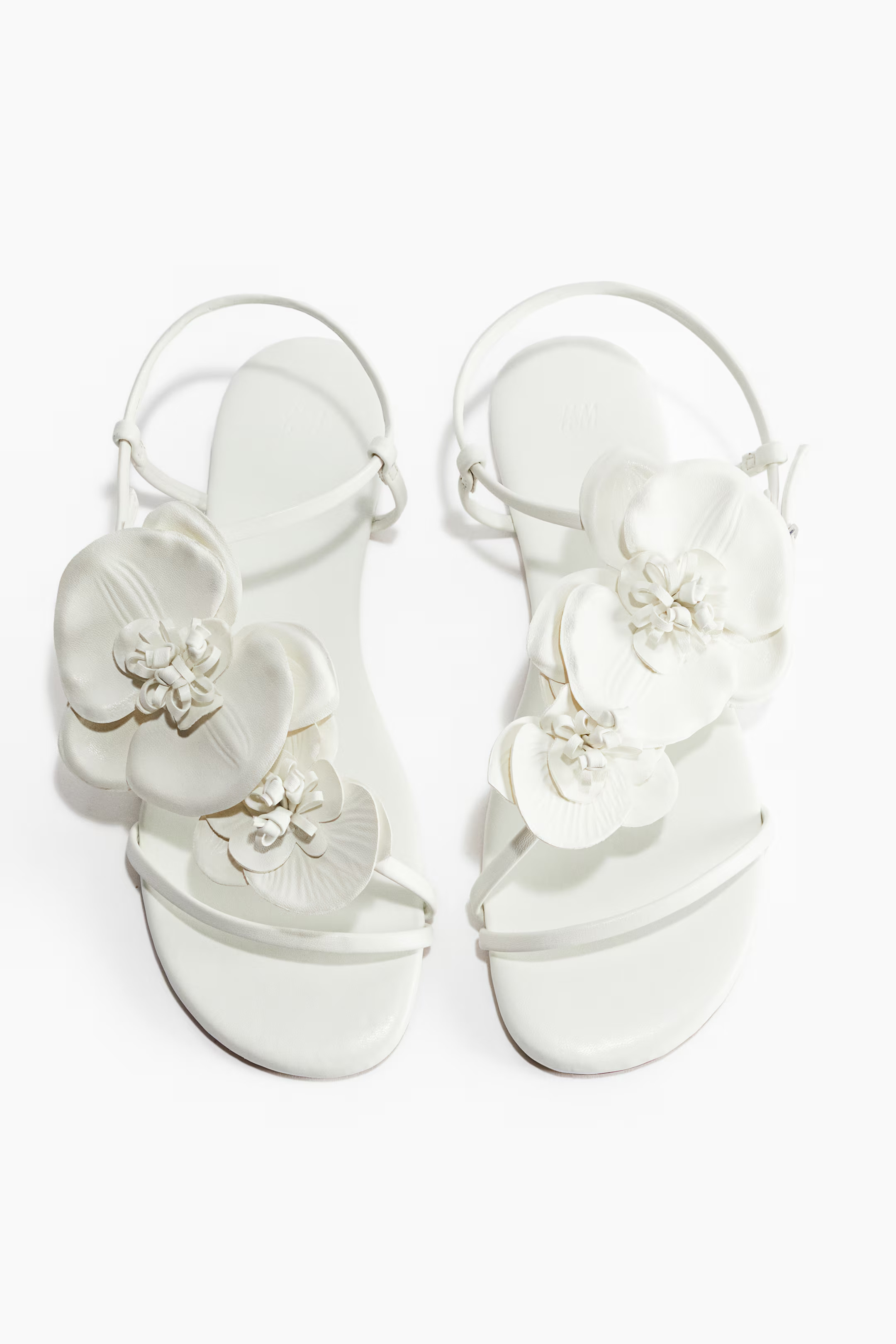 Appliquéd strappy sandals | H&M (UK, MY, IN, SG, PH, TW, HK)
