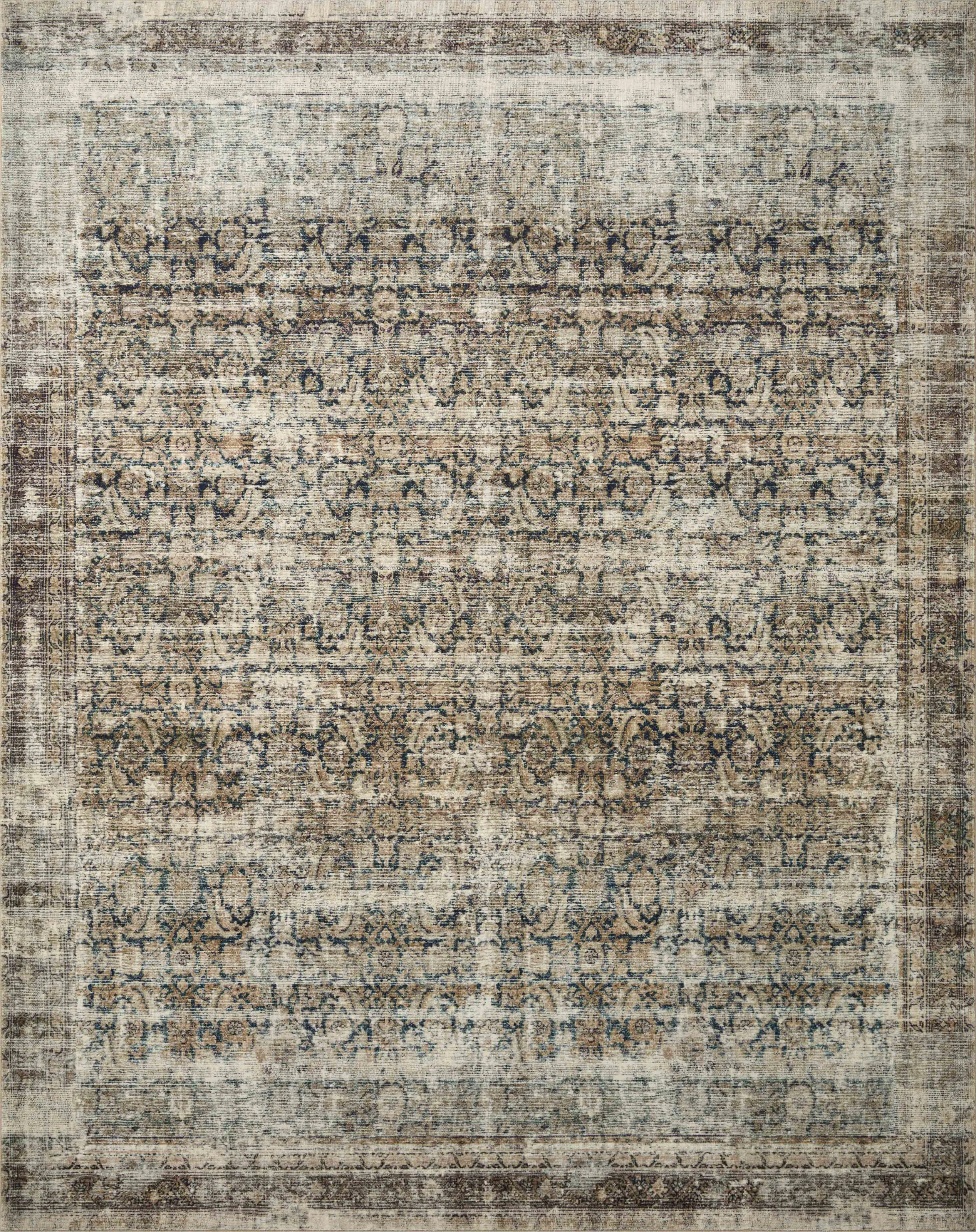 Amber Lewis x Loloi Morgan Navy / Sand Area Rug | Wayfair Professional