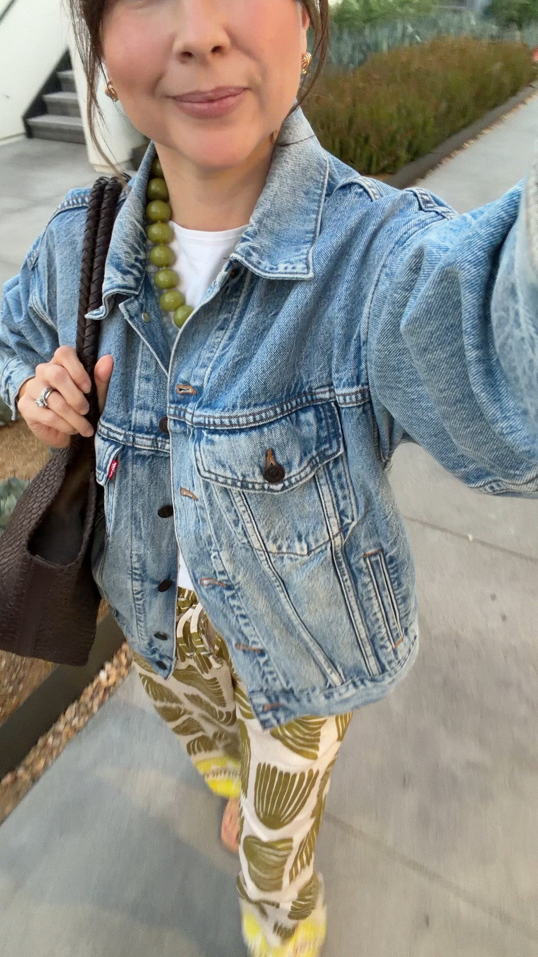 High-waisted, flowy, and surprisingly petite-friendly — they elongate your legs without overwhelming a shorter frame. I kept it simple with a white tee and denim jacket for an easy outfit that still feels pulled together.

Comfortable, flattering, and easy to repeat.

Pants small 
Top XS 
Jacket XS 


#LTKootd #LTKPetite