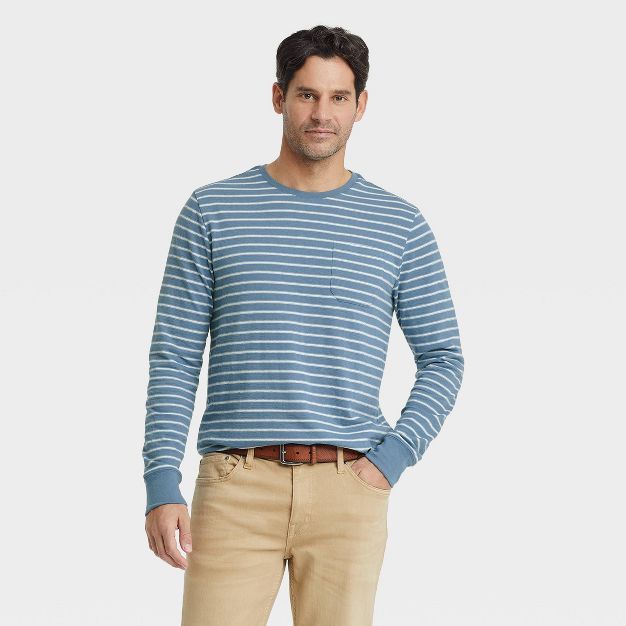 Men's Long Sleeve Perfect T-Shirt - Goodfellow & Co™ | Target