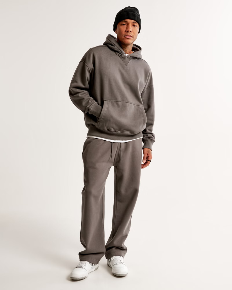 Premium Heavyweight Loose Sweatpant | Abercrombie & Fitch (US)