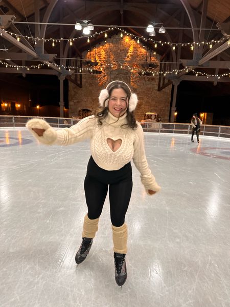 Went outdoor ice skating and of course I want to be warm and cute! Wearing fleece lined tights to be extra warm and I layered it with micro shorts on top! 

#LTKfindsunder50 #LTKstyletip #LTKmidsize