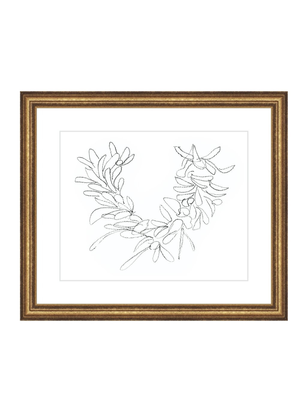 Winter Greens Sketch | House of Jade Home