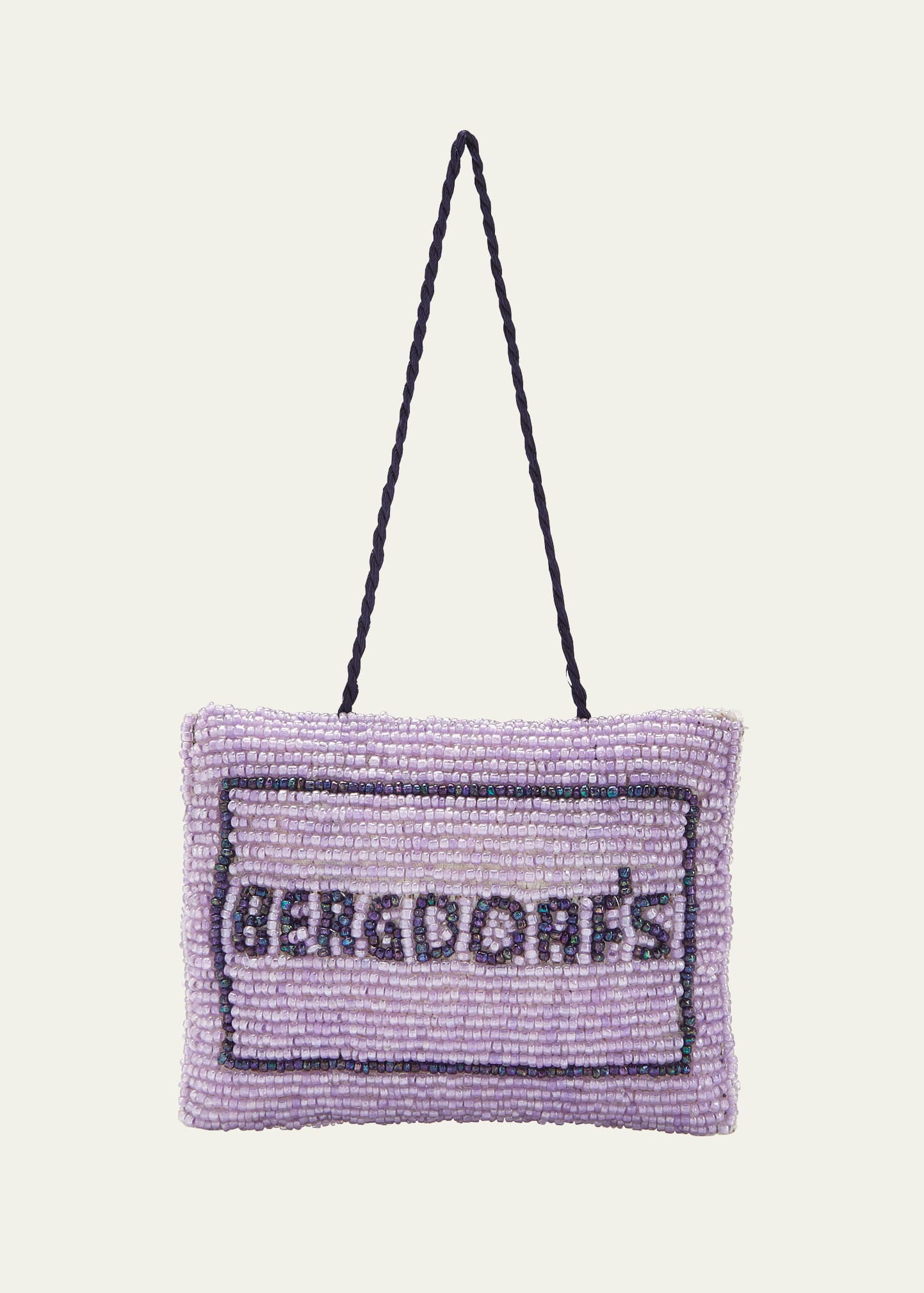 Sudha Pennathur Bergdorf Shopping Bag Beaded Ornament | Bergdorf Goodman