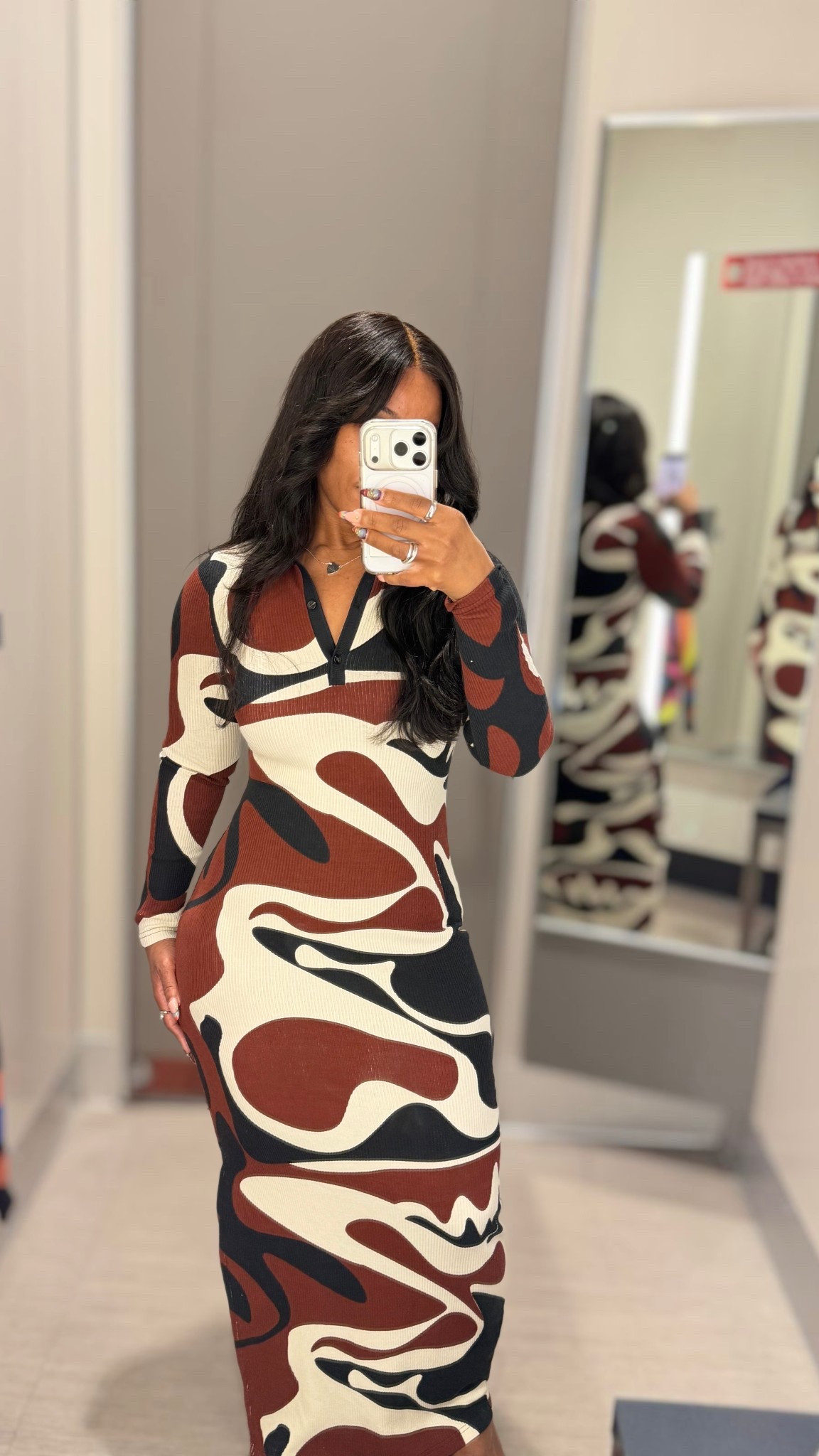 Wearing a size small in this long sleeve maxi dress. This is a collaboration with target for black history month. This dress has a good amount of stretch, camouflages the tummy area well. Love the colors together and has a small split on one side but it doesn’t ride up high. 

#LTKdayinmylife #LTKSeasonal #LTKgrwm
