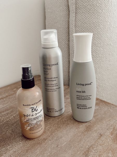 Products I use to refresh my hair after a sweaty workout. #beauty #hair 