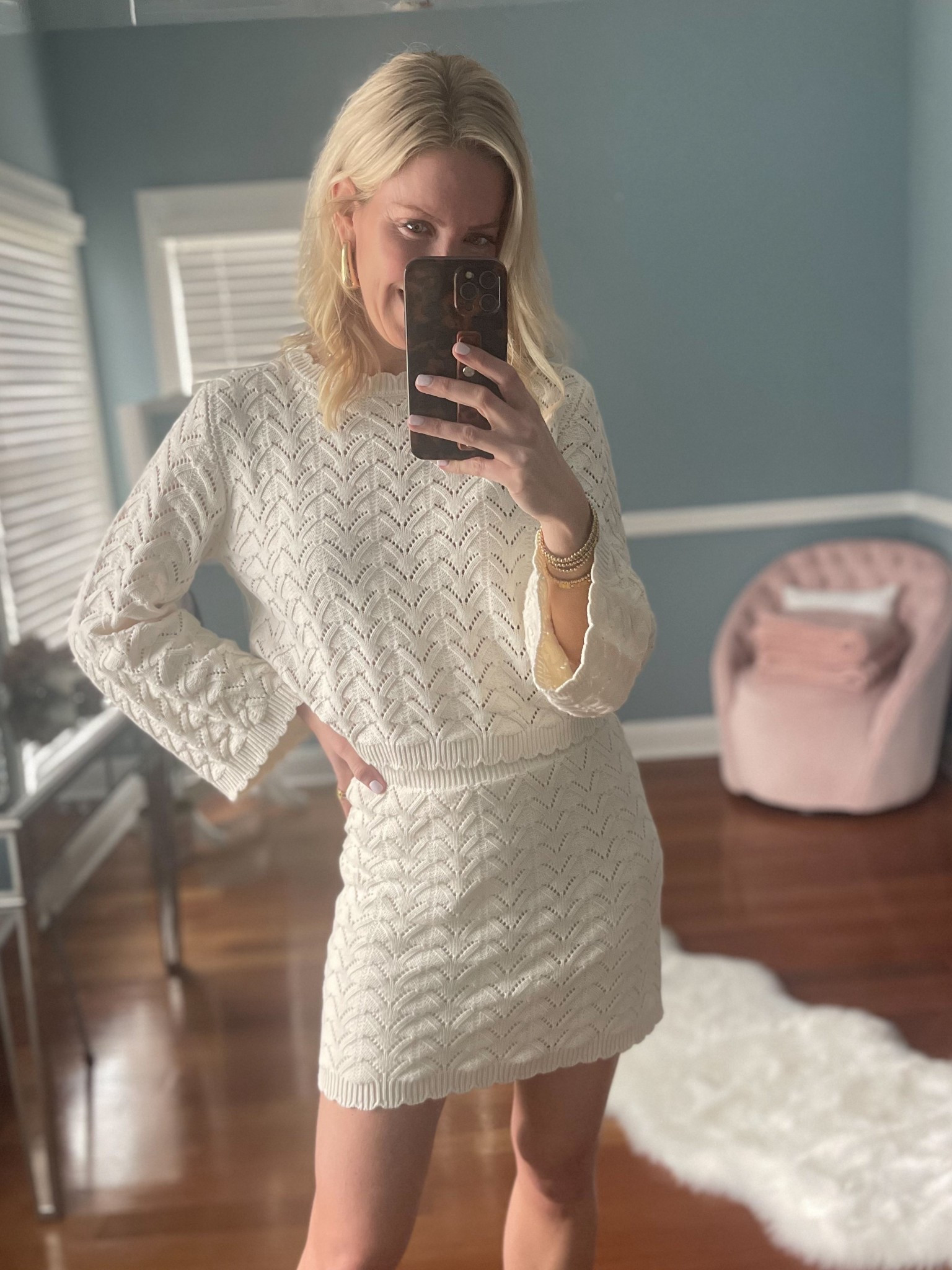 Cutest sweater set! Can be dressed up or down - perfect for those warmer days coming our way!🙌🏻🌷☀️
Sweater set
Skirt set
Date night outfit
Spring outfit
Two piece set
Pink Lily set
Cream sweater
Spring sweater
Spring skirt 

#LTKootd #LTKSaleAlert #LTKSeasonal