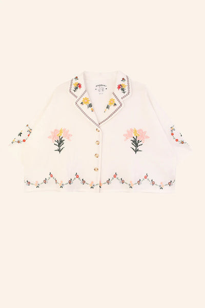 Meadows Penstemon Shirt Multi Embroidery - Trouva | Trouva (Global)