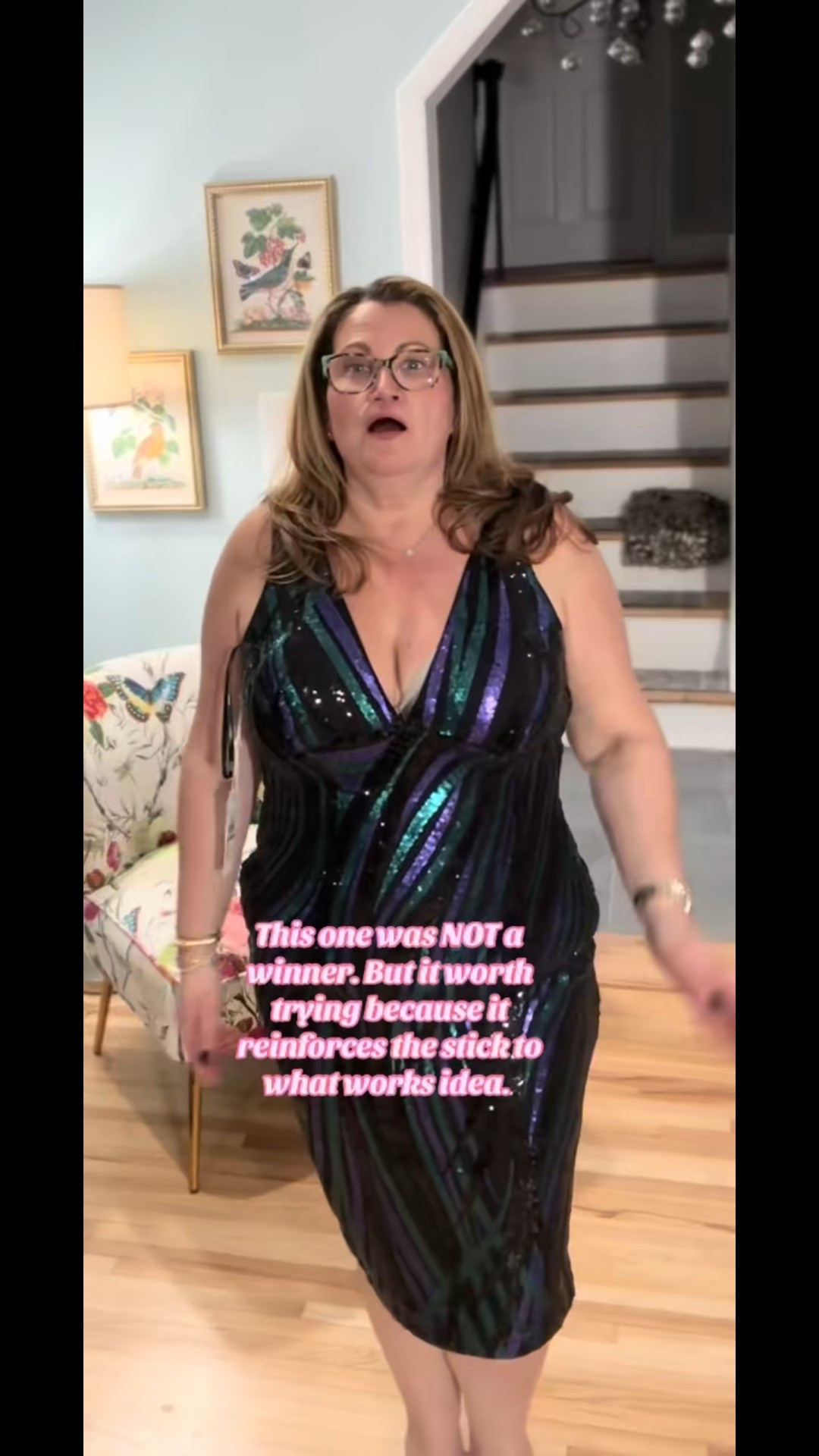 I love this dress- but not for my body. It’s so pretty. I wanted to try it because I thought maybe it could be flattering. But I don’t love how it fits my middle. If you love it, shop it at Macys. #dresses 

#LTKMidsize #LTKFindsUnder100