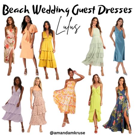 Beach wedding guest dresses 
Summer wedding guest dresses 



#LTKStyleTip #LTKSeasonal #LTKFindsUnder100