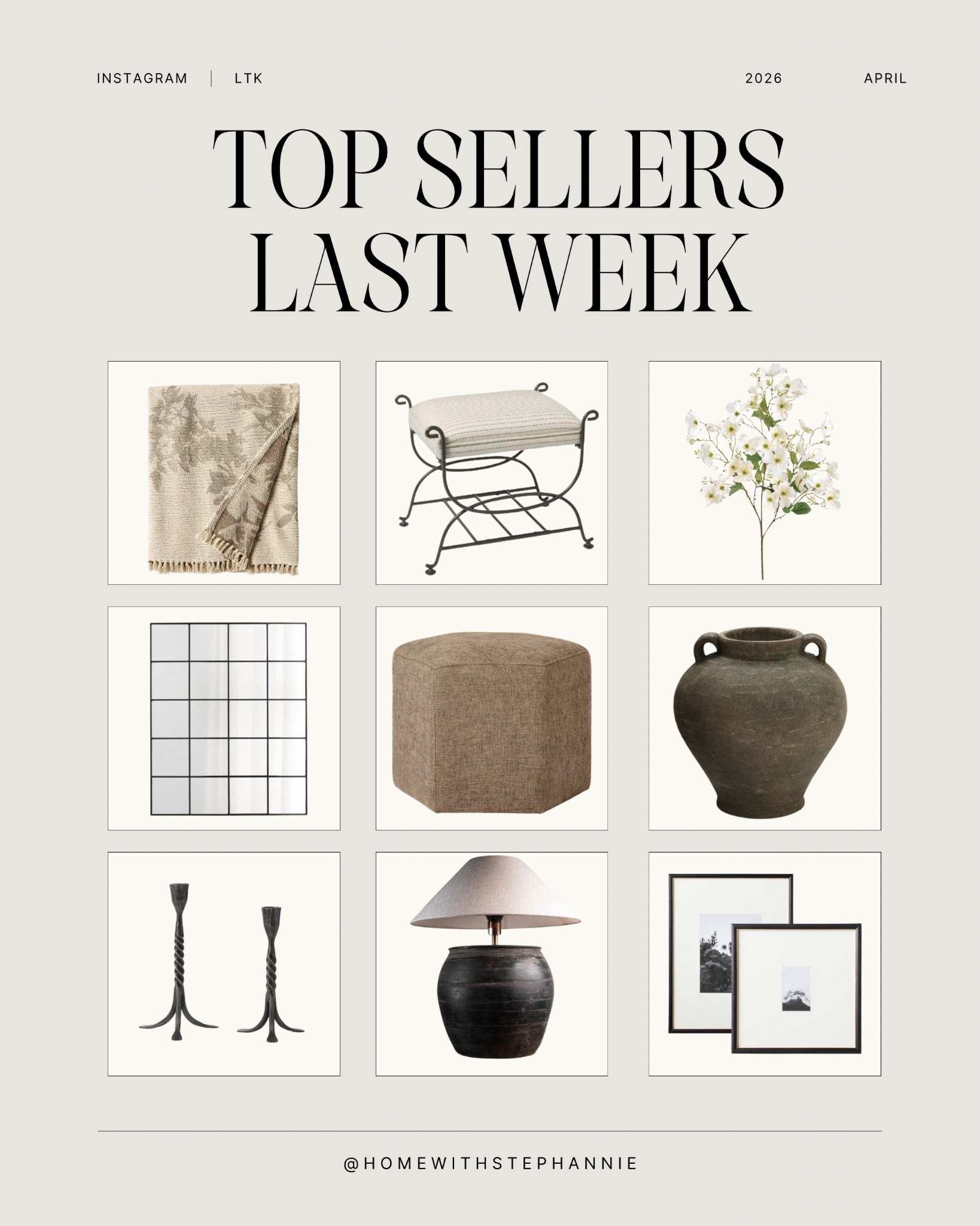 top sellers last week 

#vase #wayfairhome #targethome
#mcgeeandco #studiomcgee

@Wayfair 
@Target 

#LTKSaleAlert #LTKSeasonal #LTKHome