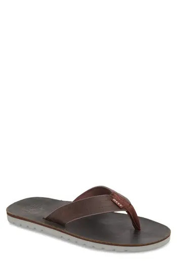 Men's Reef Voyage Le Flip Flop, Size 8 M - Grey | Nordstrom