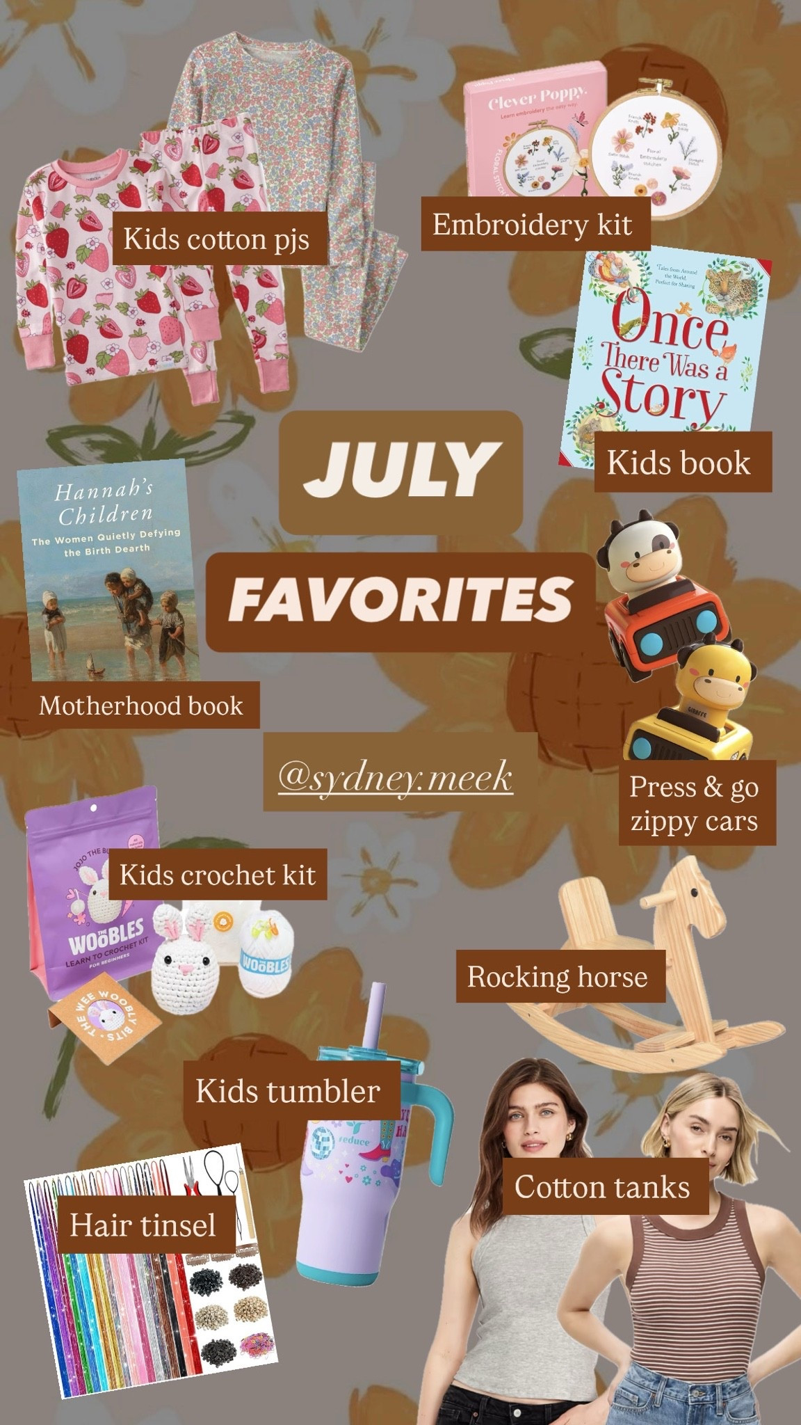 Here’s a roundup of all my (and your) favorite things this month!! 🌞🧶🐴✨

#LTKmomlife #LTKKids #LTKootd