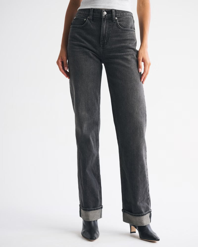 High Rise 90s Relaxed Jean | Abercrombie & Fitch (US)