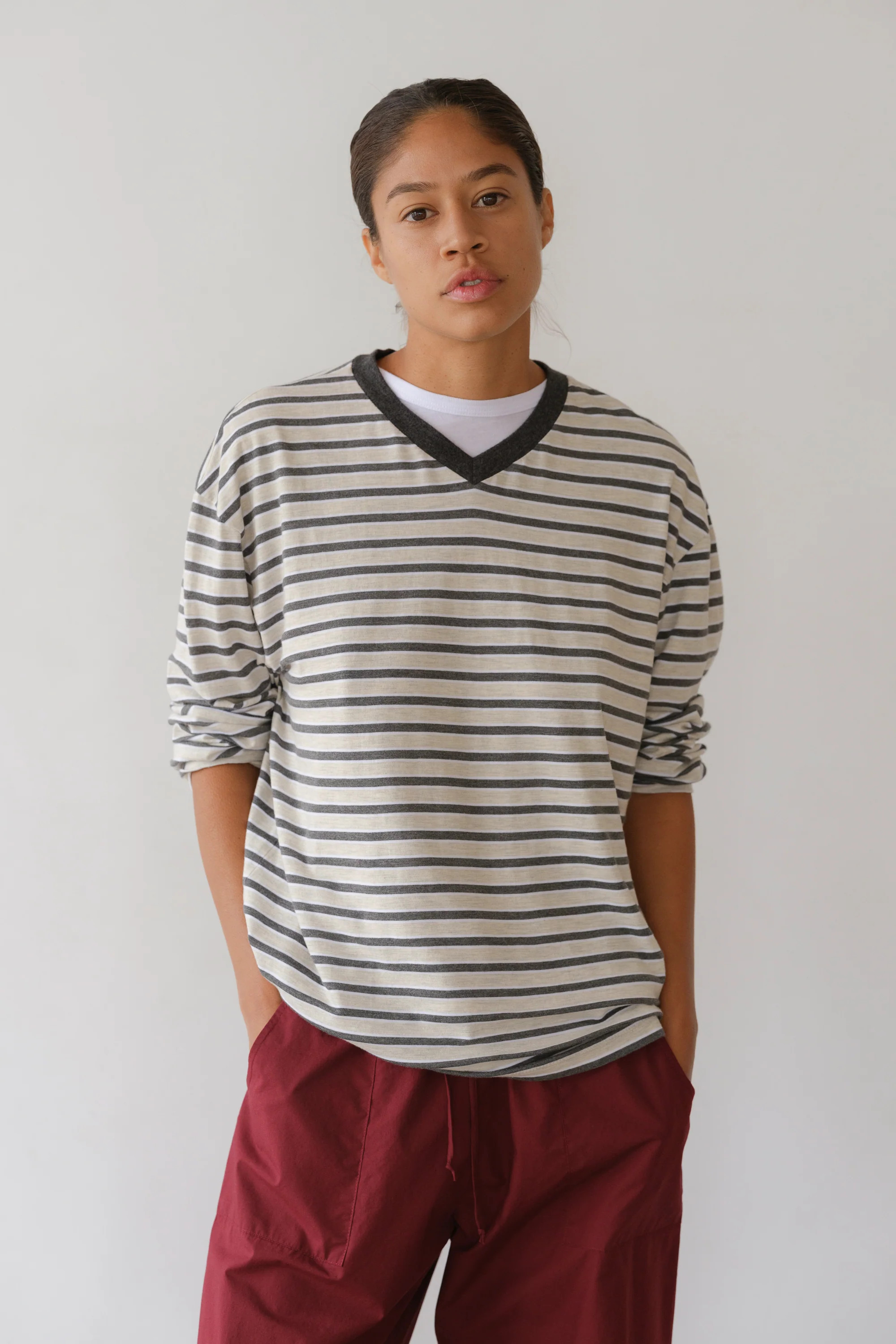 The Jersey Boyfriend V-Neck | DONNI.