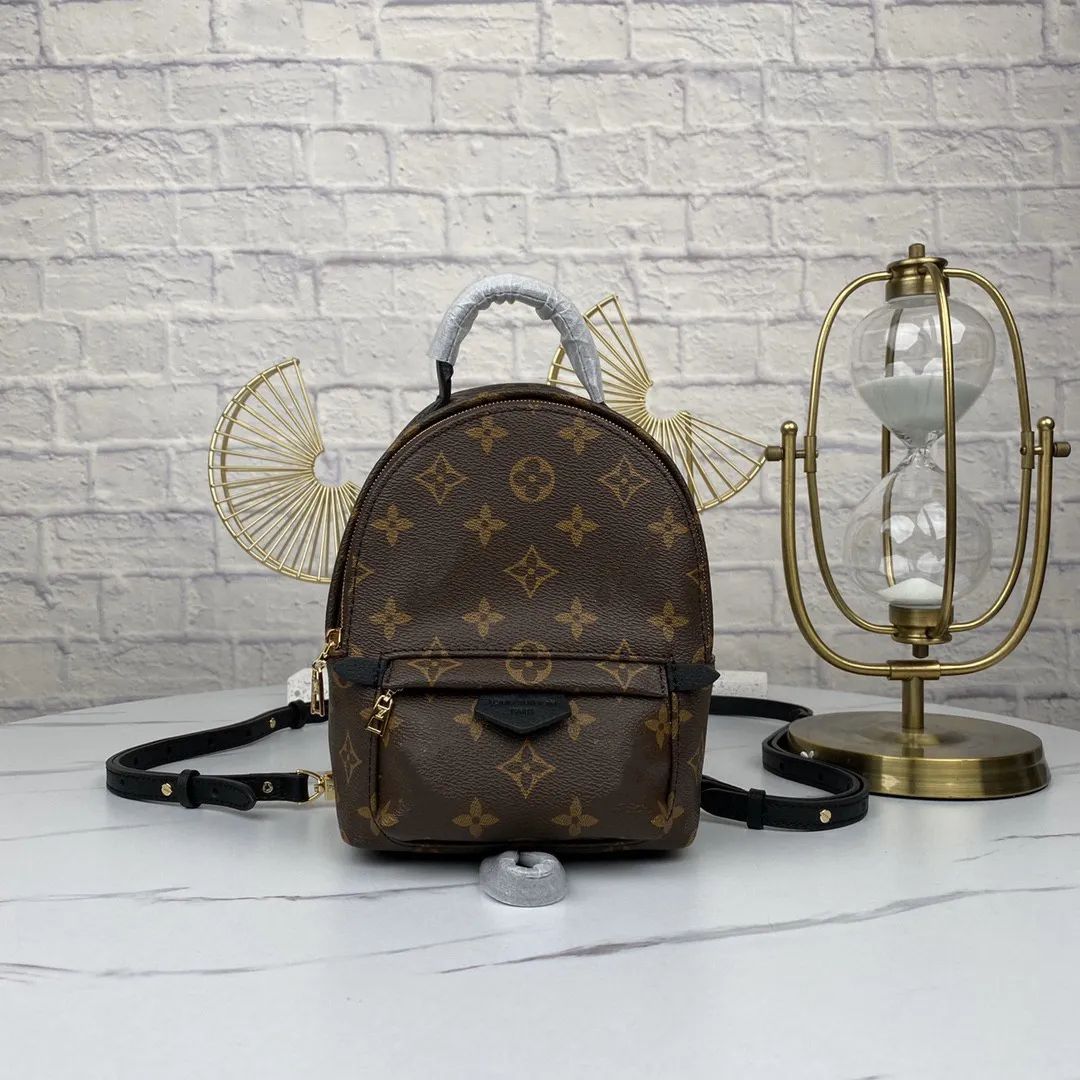 GGs LVs louiseity viutonity LOUISS VUTTONS Palm Springs Women Mini Backpack Luxury Designers Bag ... | DHGate