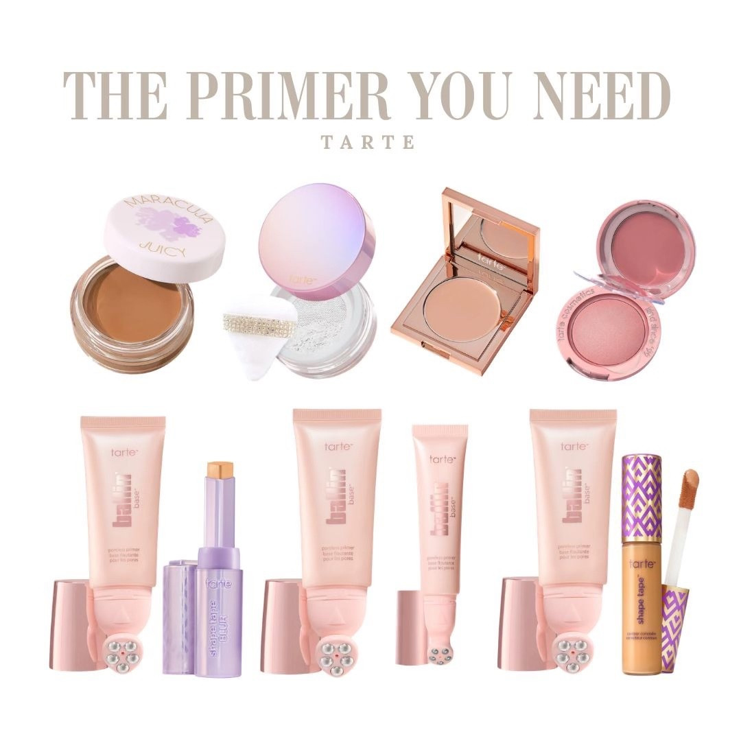 Brand new primer from Tarte available now and it’s so good for creating a smooth, even base.

#LTKBeauty #LTKmomlife #LTKOver40