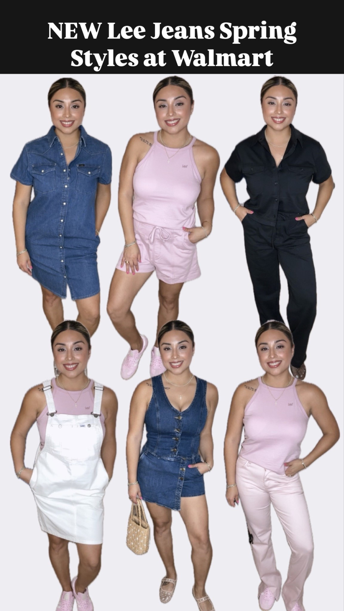 Spring closet reset in full effect! Shop the Lee Jeans spring lineup at Walmart. 💐Obsessed with how easy it is to mix and match these! #LeePartner#LeeJeans #WalmartFashion #SpringStyleReset #ClosetRefresh #OOTD