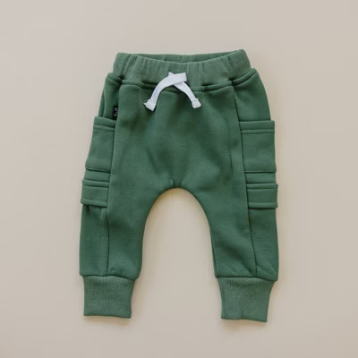 Andie Kids Jogger Sweat Pants Green 6Y - Olive + Scout | Target