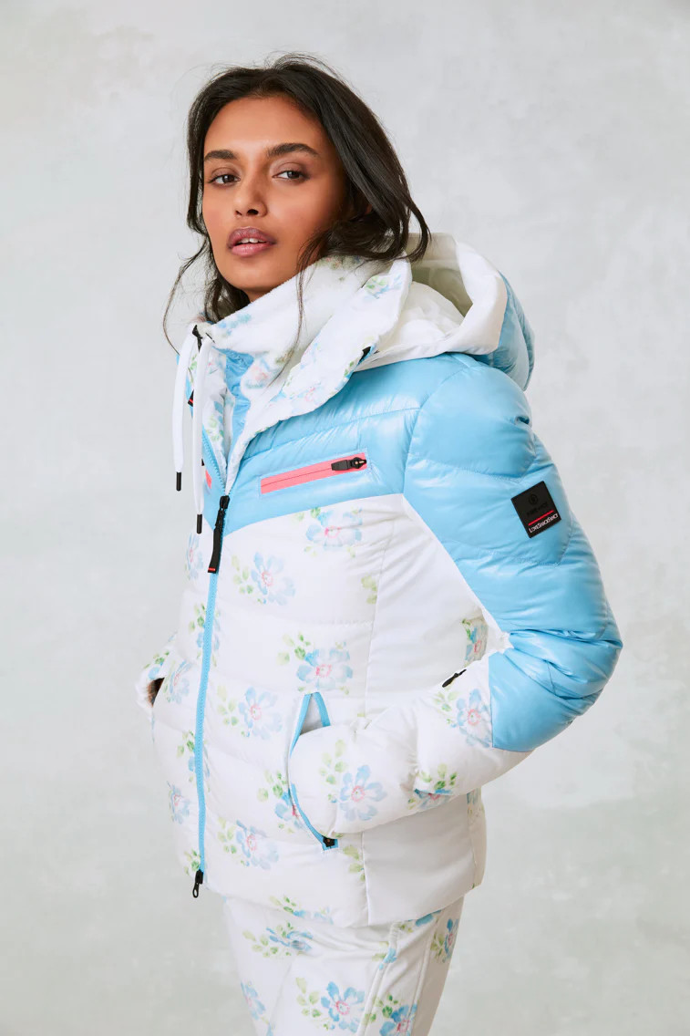 Bogner x LoveShackFancy Farina Thermal Ski Jacket | LOVESHACKFANCY