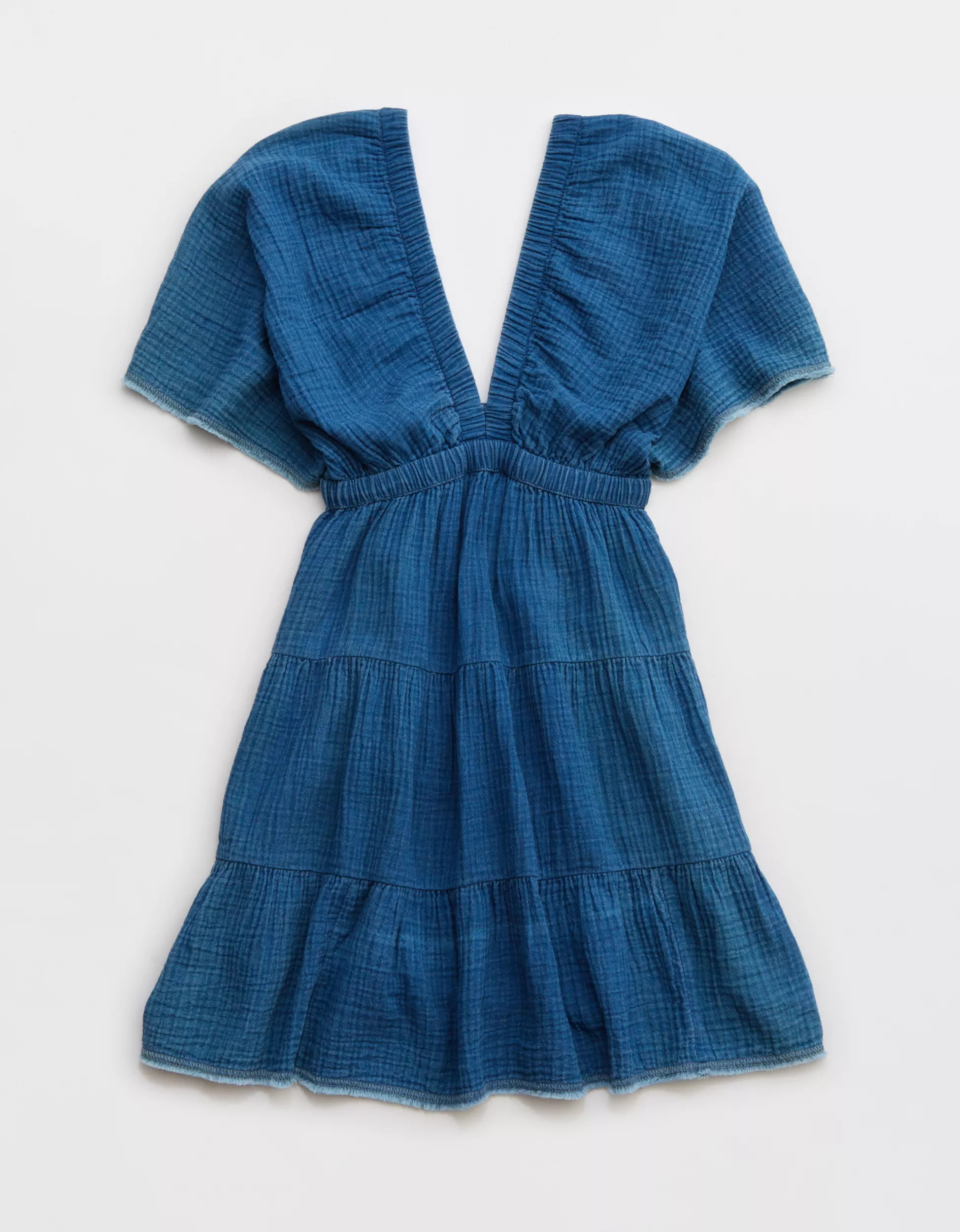 Aerie Pool-To-Party Flutter Sleeve Dress | Aerie