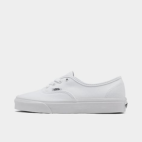 Vans Women's Authentic Casual Shoes in True White Size: 9.5 | Finish Line (US)