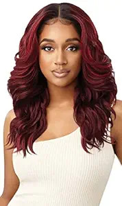 Outre Synthetic Melted Hairline HD Lace Front Wig - DIONE (Color:613) | Amazon (US)