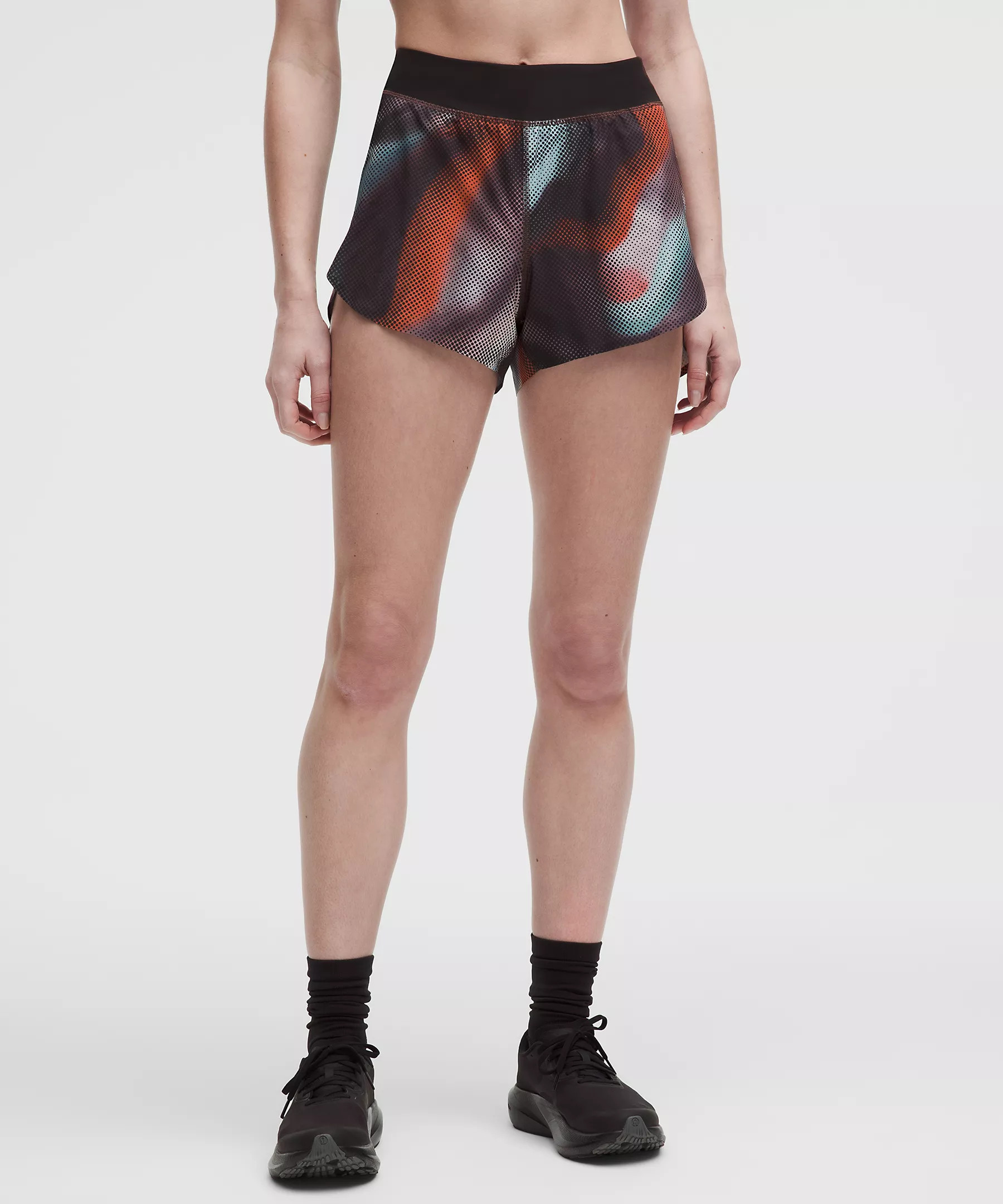 Fast and Free High-Rise Classic-Fit Split Short 3" | Women's Shorts | lululemon | Lululemon (US)