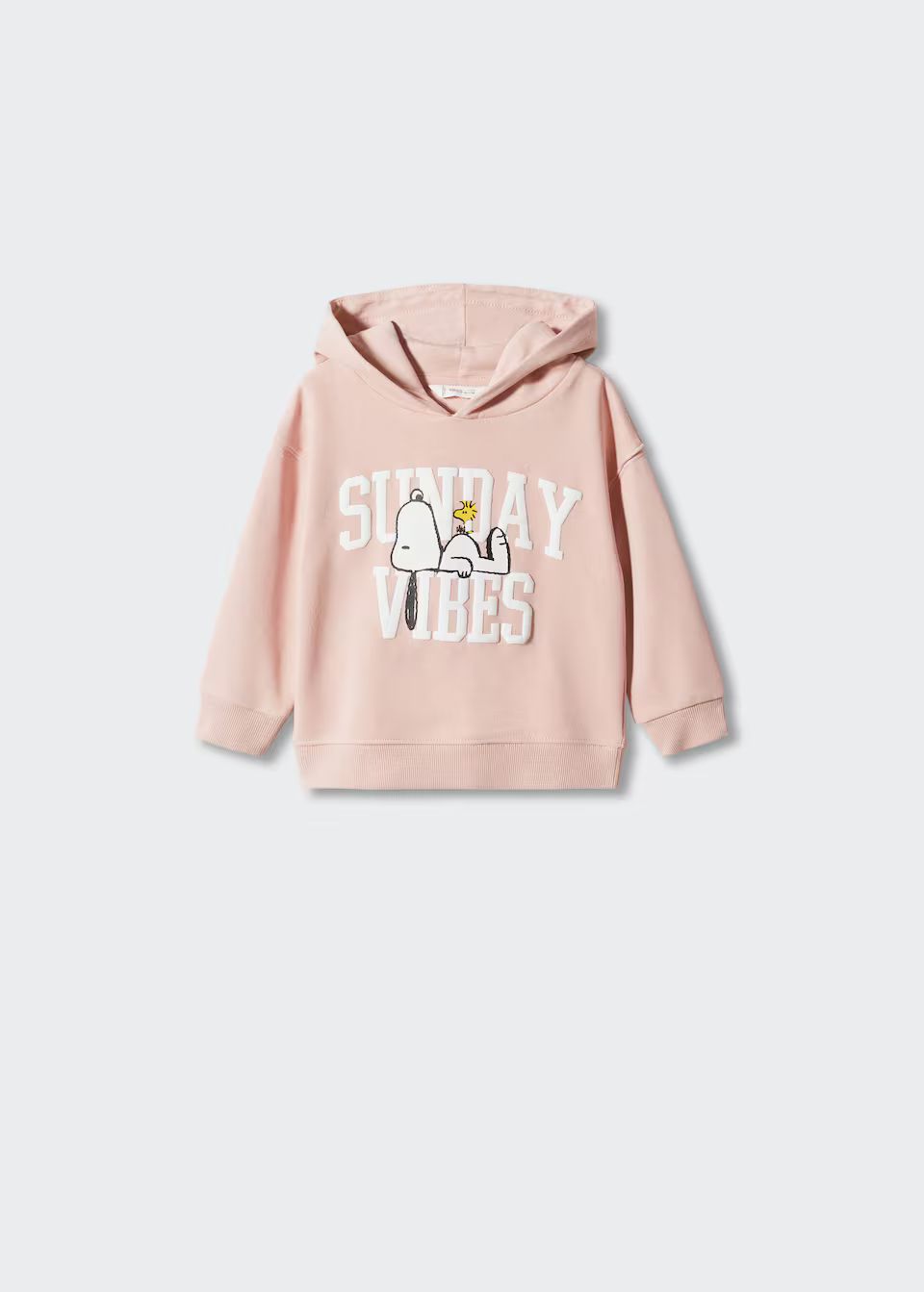 Hooded snoopy sweatshirt -  Girls | Mango Kids USA | MANGO (US)