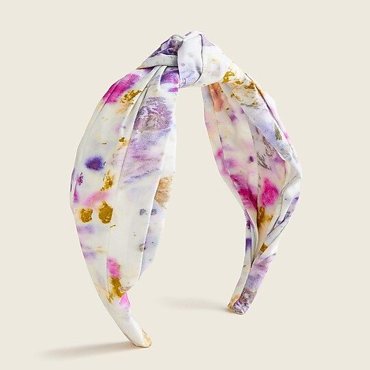 Flora Obscura X J.Crew knot headband | J.Crew US