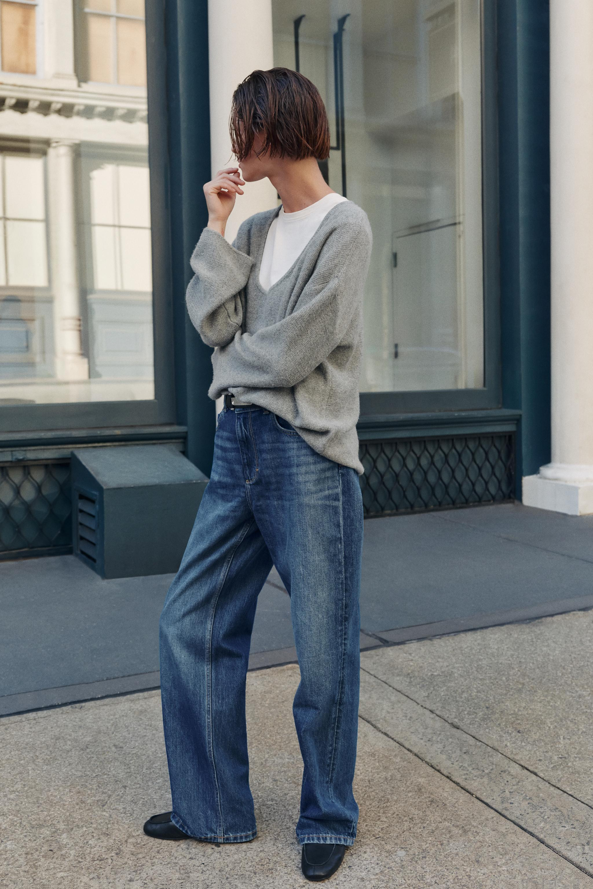 CREW NECK KNIT JUMPER | Zara Canada