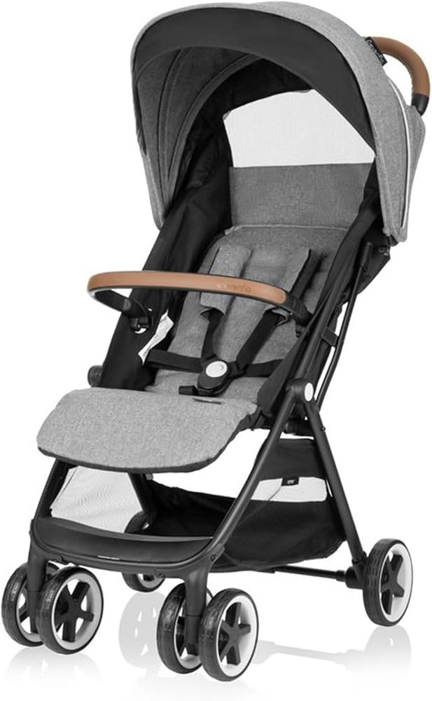 Evenflo Travel Stroller, Self-Folding, Lightweight, Fits Baby Car Seat, Gold Otto, Moonstone | Amazon (US)