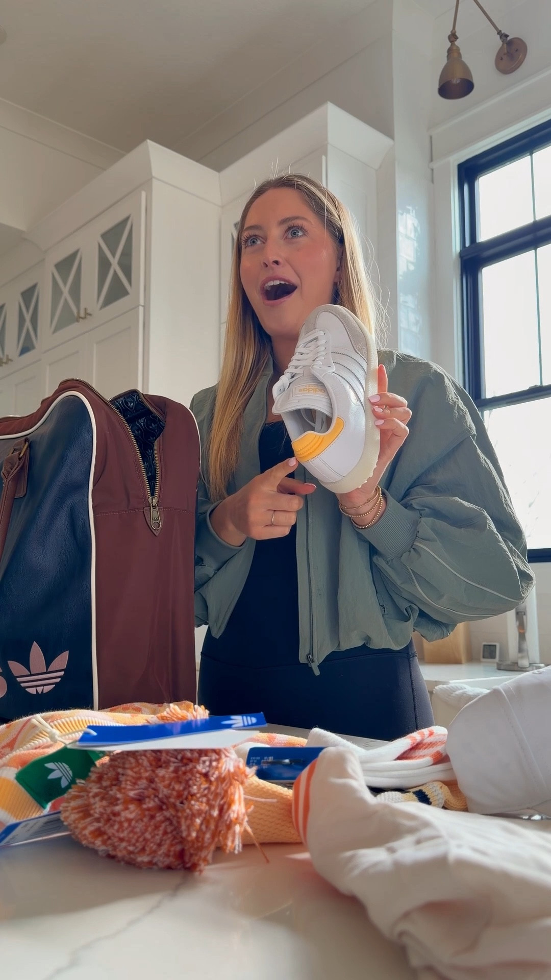 Adidas tops: small
Adidas bottoms: small or size 4

#LTKootd