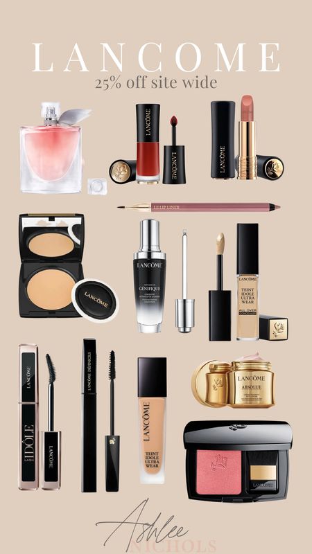 Lancôme is having 25% off!! These are some of my favorites on sale now!!

Lancôme sale, beauty, on sale, makeup favorites, beauty must haves 

#LTKSeasonal #LTKsalealert #LTKbeauty