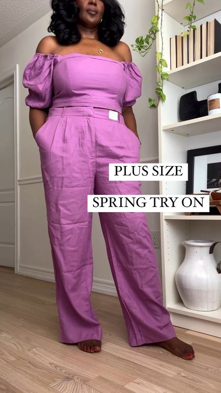 Plus size spring try on  #springfashion 

#LTKover40 #LTKplussize #LTKsalealert