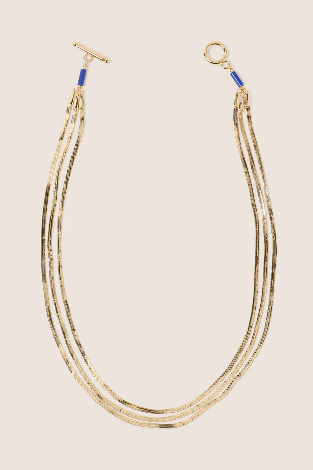 Val Triple Chain Necklace | Evereve