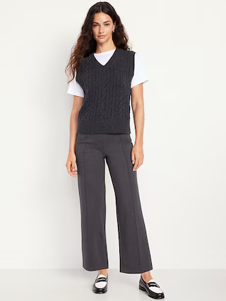 Extra High-Waisted Stevie Straight Pants | Old Navy (US)