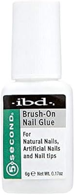 Ibd 5 Second Brush On Nail Glue 54006 / Treatments by IBD | Amazon (US)