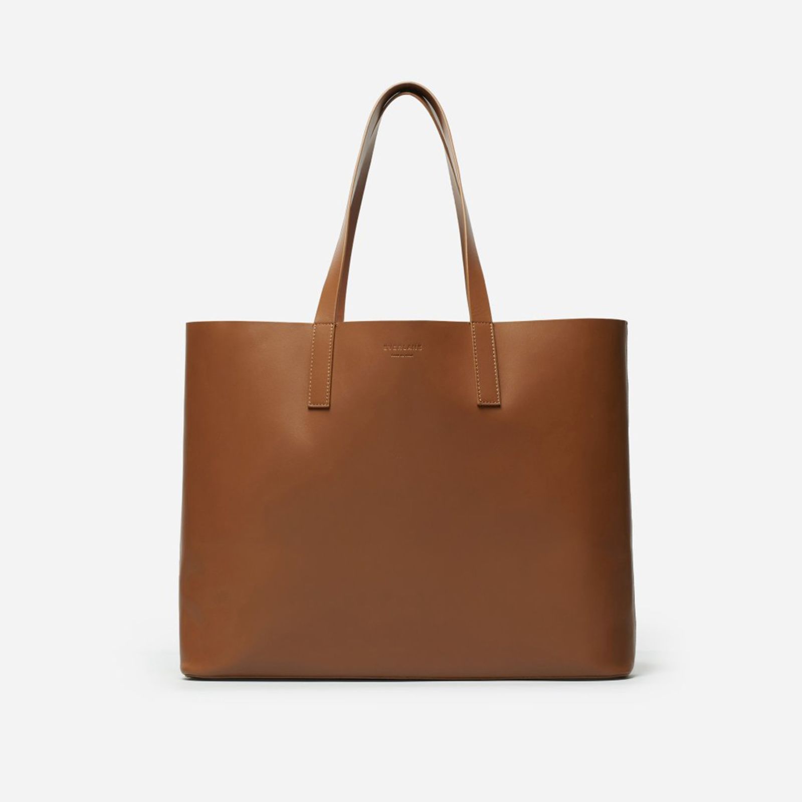 Women's Leather Market Tote Bag by Everlane in Cognac | Everlane