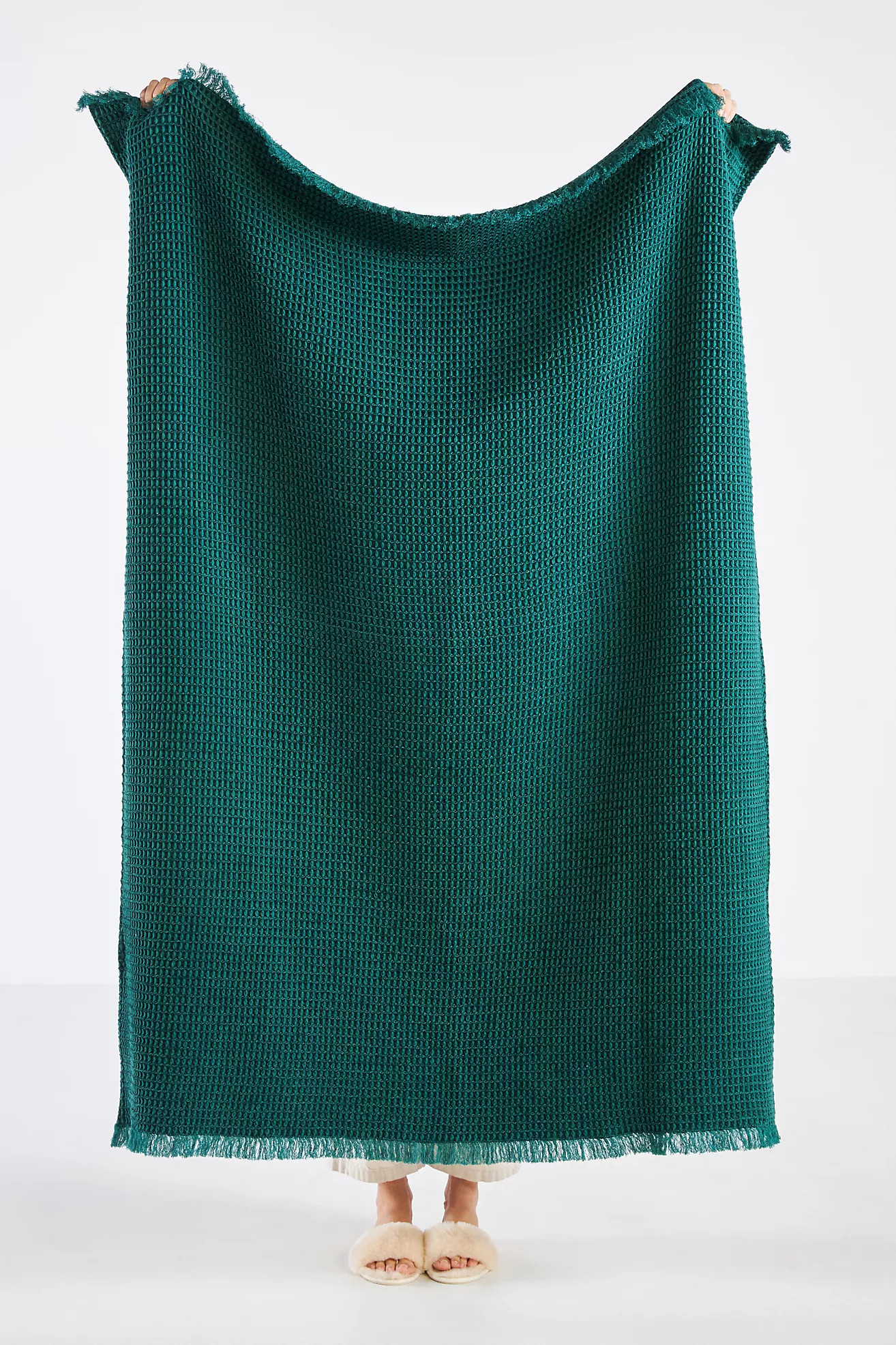 Waffle Throw Blanket | Anthropologie (US)